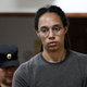 Brittney Griner arrives to a hearing at the Khimki Court, outside Moscow on August 4, 2022. (Photo by Kirill KUDRYAVTSEV / AFP) (Photo by KIRILL KUDRYAVTSEV/AFP via Getty Images
